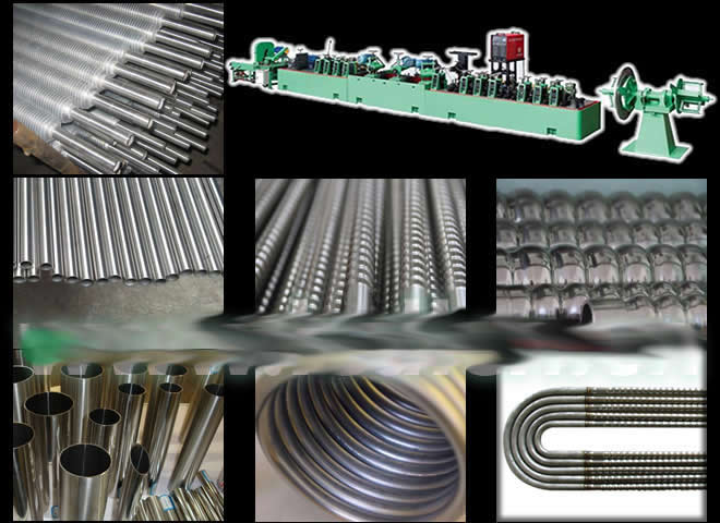 凝汽器换管及管板改造使用304/316l不锈钢管换热管图